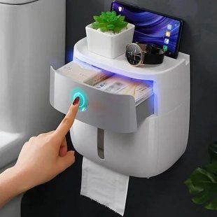 Держатель для туалетной бумаги бумажных полотенец Towel Holder Ecoco 00012979 фото