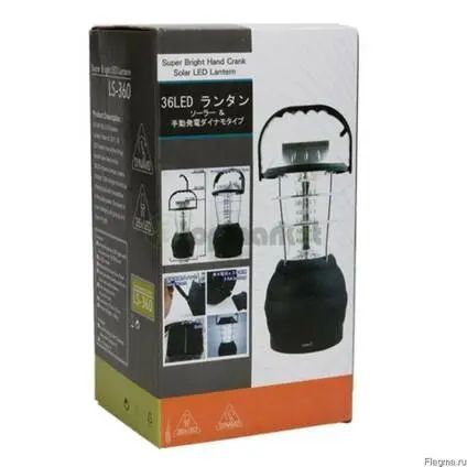 Ліхтар кемпінговий на сонячній батареї Super Bright LED Lantern LS-360 00023109 фото