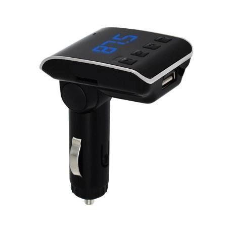 FM модулятор HZ H22 BT для авто с Bluetooth, Авто трансмиттер от прикуривателя, Блютуз фм передатчик 00017017 фото