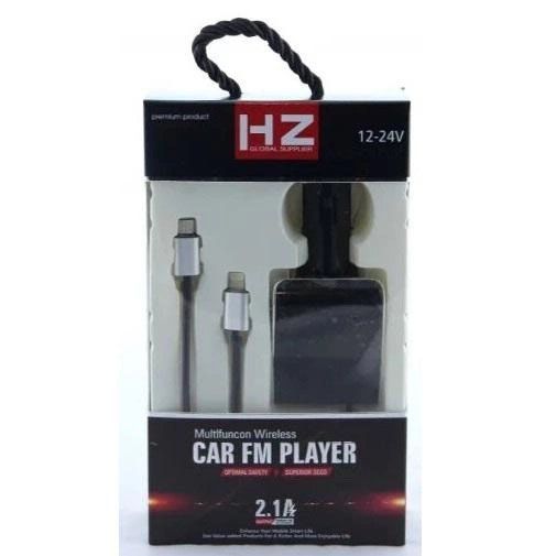 FM модулятор HZ H22 BT для авто с Bluetooth, Авто трансмиттер от прикуривателя, Блютуз фм передатчик 00017017 фото