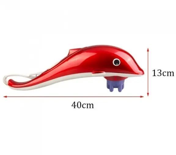 Ручний інфрачервоний вібромасажер для тіла dolphin 00015667 фото