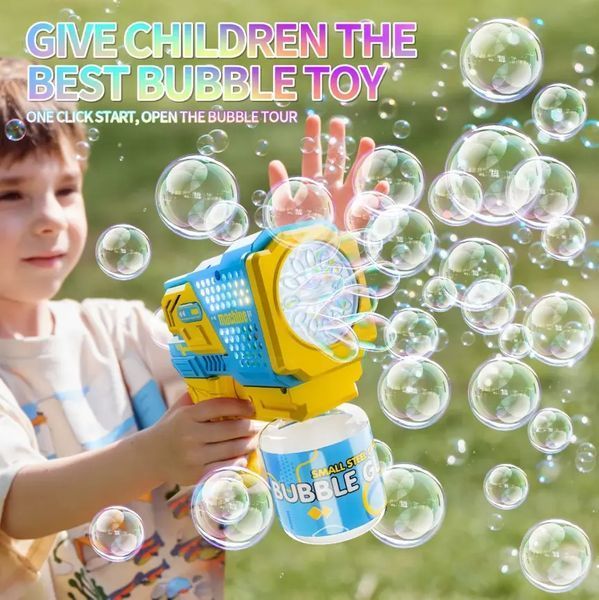 Игрушечный пистолет Бластер генератор мыльных пузырей Bubble Gun 00015968 фото