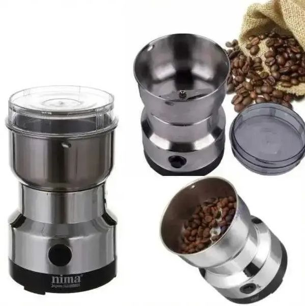 Электрическая мельница кофемолка Nima NM-8300 роторная из нержавеющей стали измельчитель кофе специй сахара 00020668 фото