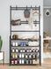 черная Универсальная вешалка для одежды New simple floor clothes rack 5 полок 00012796 фото 1