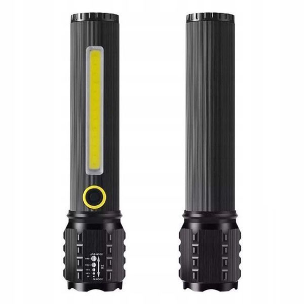 Карманный фонарик Police TD-C82/C72-P50+COB оснащен светодиодами, функцией зума, встроенным аккумулятором 00022941 фото