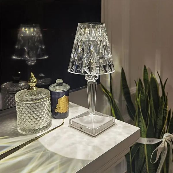Настольная лампа Diamond Design Современный светодиодный LED Light Touch USB 00022175 фото