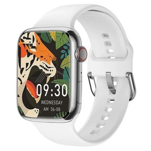 Смарт-часы Smart Watch GS7 Pro Max, 45 мм, звонки, беспроводная зарядка розовый 00022566 фото