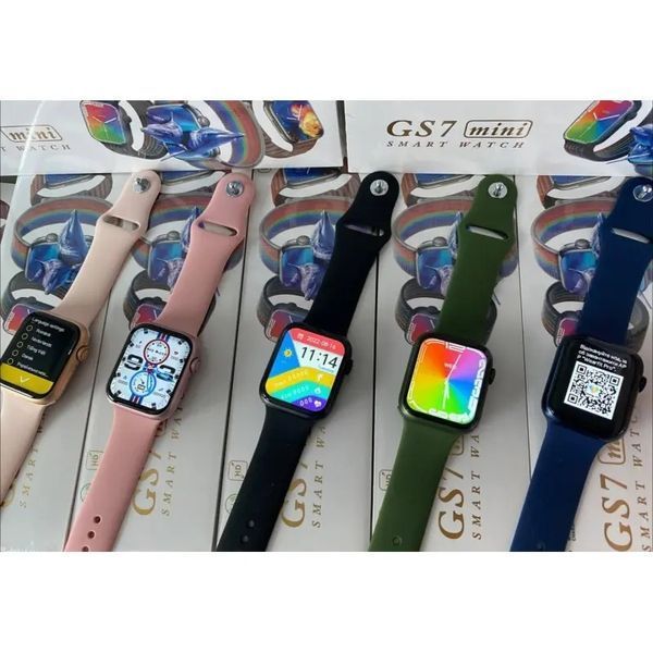 Смарт-часы Smart Watch GS7 Pro Max, 45 мм, звонки, беспроводная зарядка розовый 00022566 фото