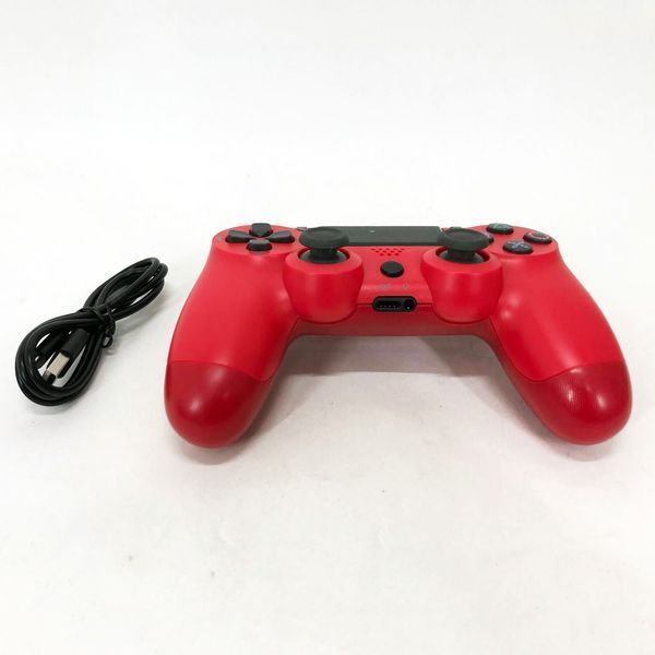 Джойстик DOUBLESHOCK для PS 4, бездротовий ігровий геймпад PS4/PC акумуляторний джойстик. Колір: червоний 00015806 фото