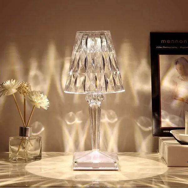 Настольная лампа Diamond Design Современный светодиодный LED Light Touch USB 00022175 фото