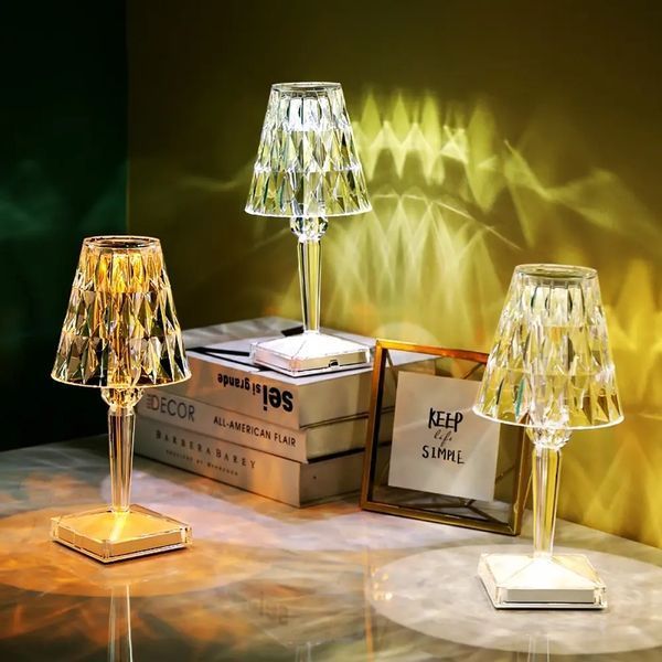 Настольная лампа Diamond Design Современный светодиодный LED Light Touch USB 00022175 фото