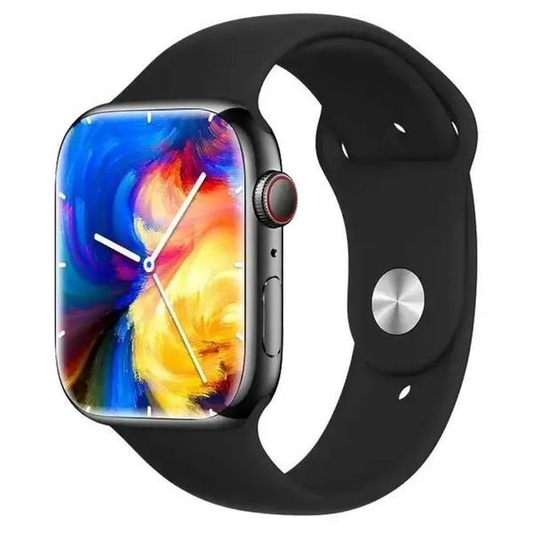 Смарт-часы Smart Watch GS7 Pro Max, 45 мм, звонки, беспроводная зарядка розовый 00022566 фото
