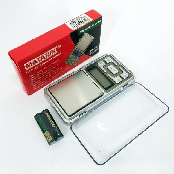 Весы ювелирные Matarix MX-462 500г, Лучшие электронные кухонные весы, Маленькие весы 00019133 фото