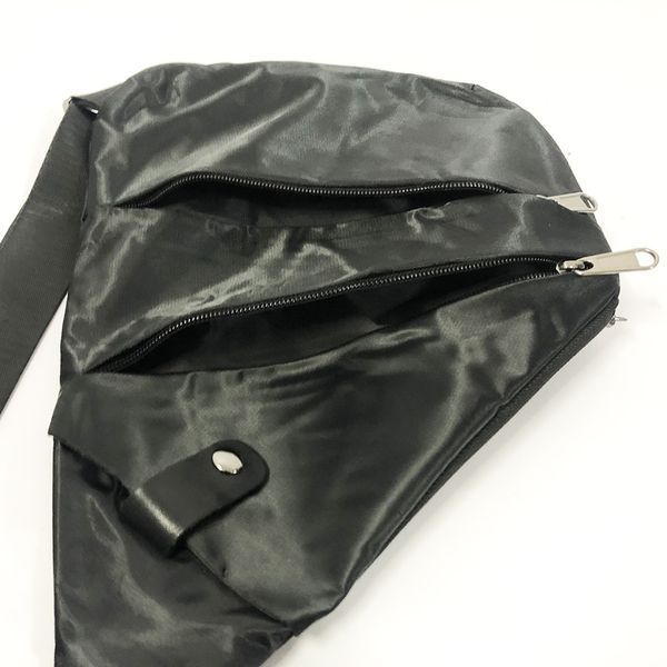 Сумка тактическая Cross Body мессенджер из ткани, сумка тактическая наплечная. Цвет: черный 00018307 фото