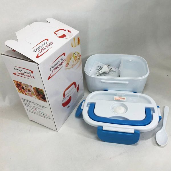Ланч бокс электрический с подогревом Lunch Heater 220 V Pro, ланч бокс от сети. Цвет: синий 00018642 фото