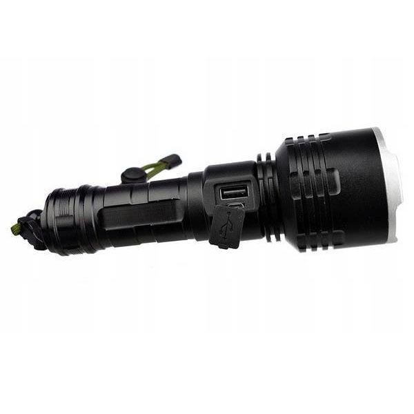 Ліхтар поліцейський X-Balog BL-531-P90 1х26650 8800mah USB/microUSB/ 3хААА R3 функція Power Bank 00022906 фото