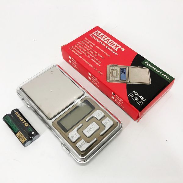 Весы ювелирные Matarix MX-462 500г, Лучшие электронные кухонные весы, Маленькие весы 00019133 фото