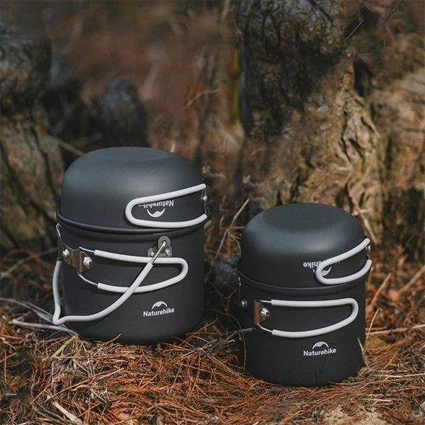Набор посуды Naturehike NH18T018-G 2 кастрюли, 2 крышки 00015363 фото