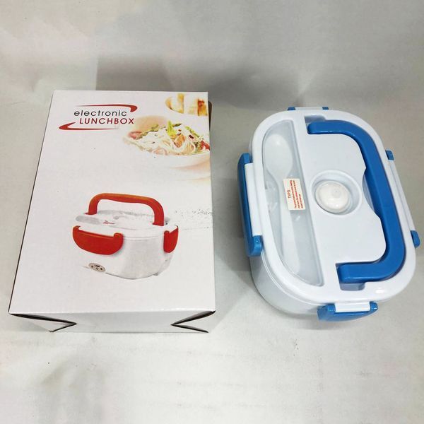 Ланч бокс электрический с подогревом Lunch Heater 220 V Pro, ланч бокс от сети. Цвет: синий 00018642 фото