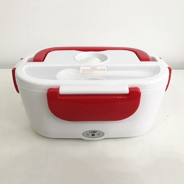 Ланч бокс електричний із підігрівом Lunch Heater 220 V Pro, ланч бокс від мережі. Колір: рожевий 00018633 фото