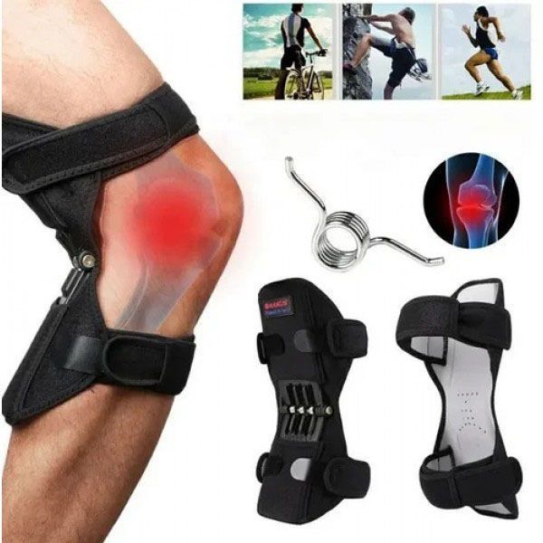 Коленные стабилизаторы подколенные бионические powerknee nasus для поддержки коленного сустава с антибактериальным покрытием 00015112 фото