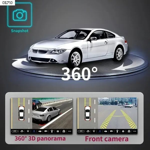 Система кругового огляду Car Cam 360 градусів Panoramic Night Vision Pro HD 00016864 фото