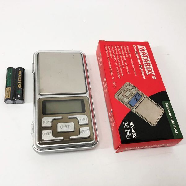 Весы ювелирные Matarix MX-462 500г, Лучшие электронные кухонные весы, Маленькие весы 00019133 фото