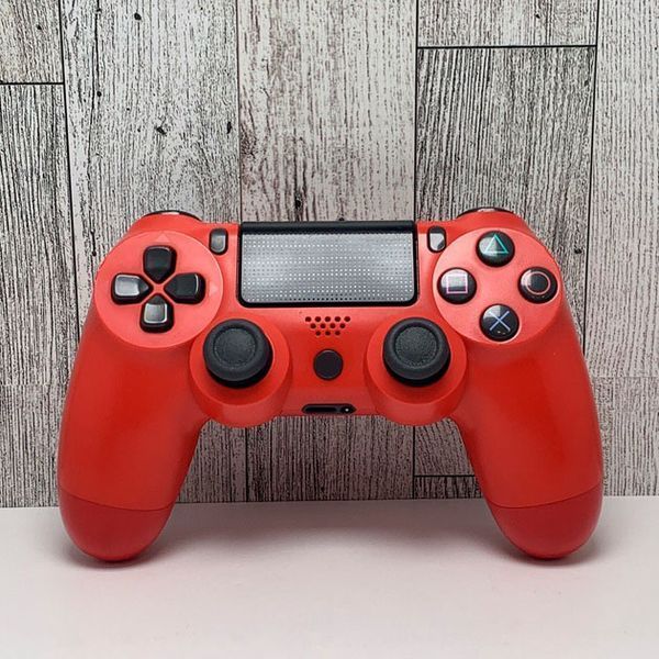 Джойстик DOUBLESHOCK для PS 4, бездротовий ігровий геймпад PS4/PC акумуляторний джойстик. Колір: червоний 00015806 фото