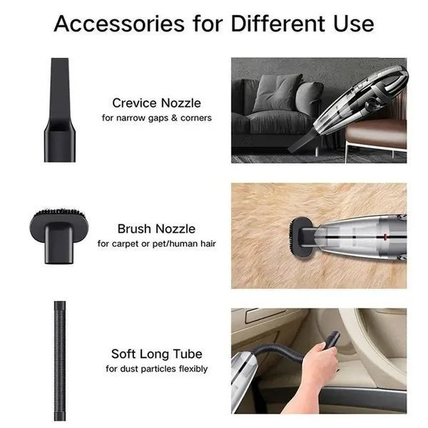 Автомобільний пилосос VACCUM CLEANER E-6 XL-830 00017102 фото