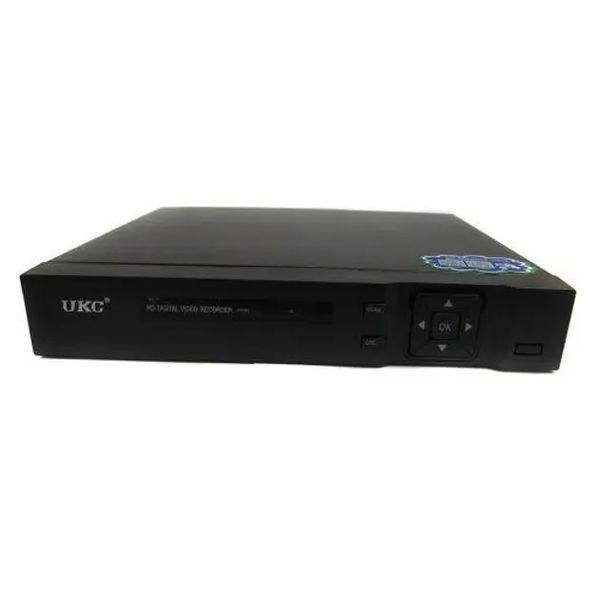 DVR регистратор BNC/V-OUT 4 канальный UKC CAD 1204 AHD 4 cam черный 00024616 фото