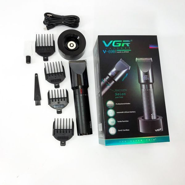 Машинка для стрижки волосся VGR V-698, Машинка для стрижки чоловіча, Машинка для гоління 00015210 фото