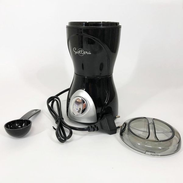 Кофемолка Suntera SCG-601B 200 Вт, кофемолка мощная, кофемолка електрична, измельчитель кофейных зерен 00018910 фото