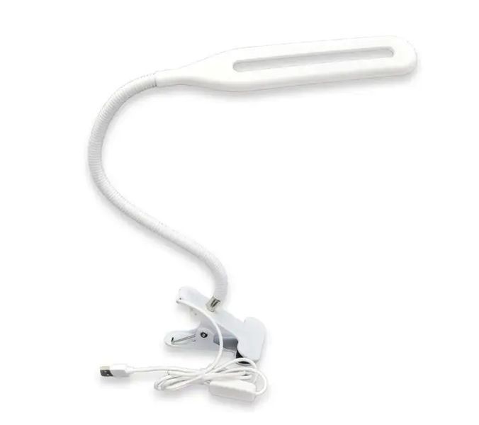 Настільна лампа на прищіпці гнучка LED Beluck BL-01 з кабелем USB 00023168 фото