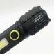 Карманный фонарик Police TD-C82/C72-P50+COB оснащен светодиодами, функцией зума, встроенным аккумулятором 00022941 фото 3