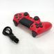 Джойстик DOUBLESHOCK для PS 4, бездротовий ігровий геймпад PS4/PC акумуляторний джойстик. Колір: червоний 00015806 фото 4