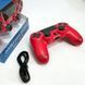 Джойстик DOUBLESHOCK для PS 4, бездротовий ігровий геймпад PS4/PC акумуляторний джойстик. Колір: червоний 00015806 фото 10