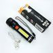 Фонарь аккумуляторный Bailong BL-P716-P50+COB white+red, Портативный светодиодный фонарь с зарядкой 00023054 фото 14