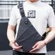 Сумка тактическая Cross Body мессенджер из ткани, сумка тактическая наплечная. Цвет: черный 00018307 фото 13