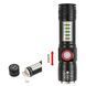 Фонарь SY-1903C-P50+SMD+RGB Alarm, ЗУ USB, карманный фонарь с usb зарядкой, сверхмощный фонарик 00022878 фото 3