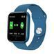 Smart Watch T80S, два браслети, температура тіла, тиск, оксиметр. Колір: синій 00022024 фото 1