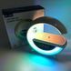 Настольная смарт лампа-ночник G-Smart BT-3401 с беспроводной зарядкой, колонкой и часами 00013470 фото 12