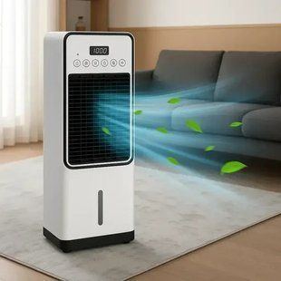 Мобільний кондиціонер 2в1 з обігрівом та охолодженням Domotec 1668 00018627 фото