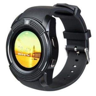 Умные смарт-часы Smart Watch V8. Цвет: черный 00022414 фото