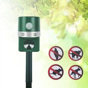 Солнечный ультразвуковой отпугиватель вредителей solar pest repeller 00021950 фото