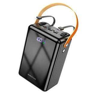 Зовнішній акумулятор повербанк BOROFONE BJ32 power bank 80000mAh швидка зарядка 22.5W 00017738 фото