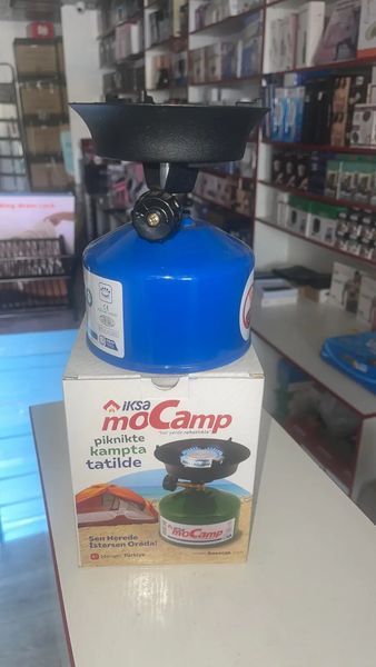 Газовий пальник-плита з п'єзопідпалом Iksa MoCamp / Портативний похідний пальник / Туристична плита 00013108 фото