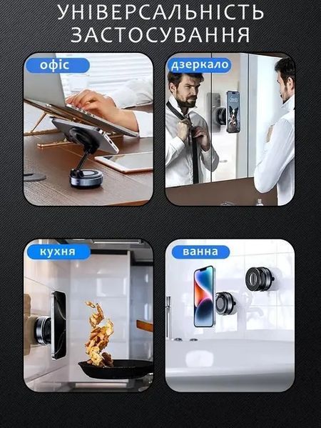 Автоутримувач для телефону JoyPro magnetic holder K007 00023795 фото