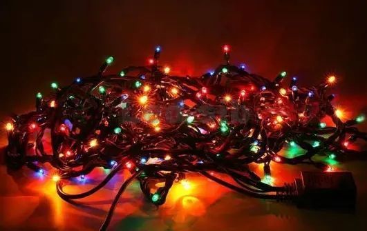 Светодиодная гирлянда нить разноцветная 100 led Rice, RGB 8 режимов свечения 9 м 00024848 фото
