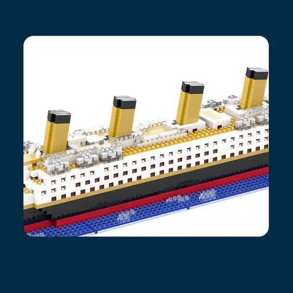 Конструктор корабль Titanic (1878 деталей) mini 00016640 фото