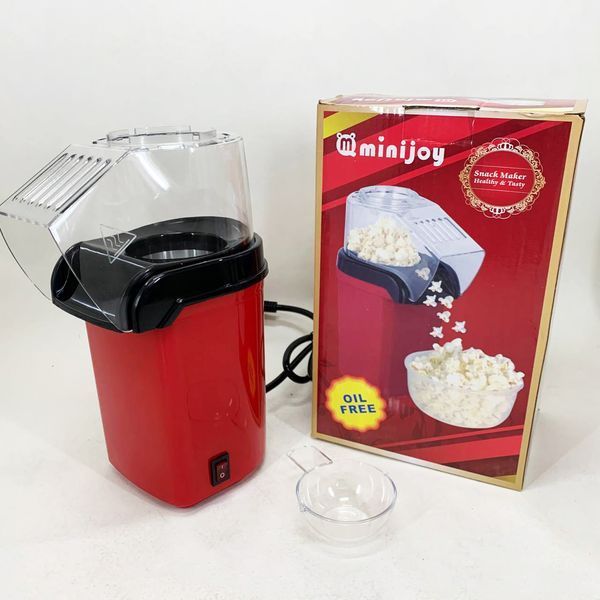 Аппарат для приготовления попкорна в домашних условиях. Попкорница. Relia Popcorn Maker 00016334 фото